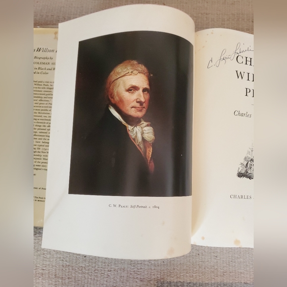 1st Edition Charles Willson Peale 1969 Biography - Picture 4 of 12